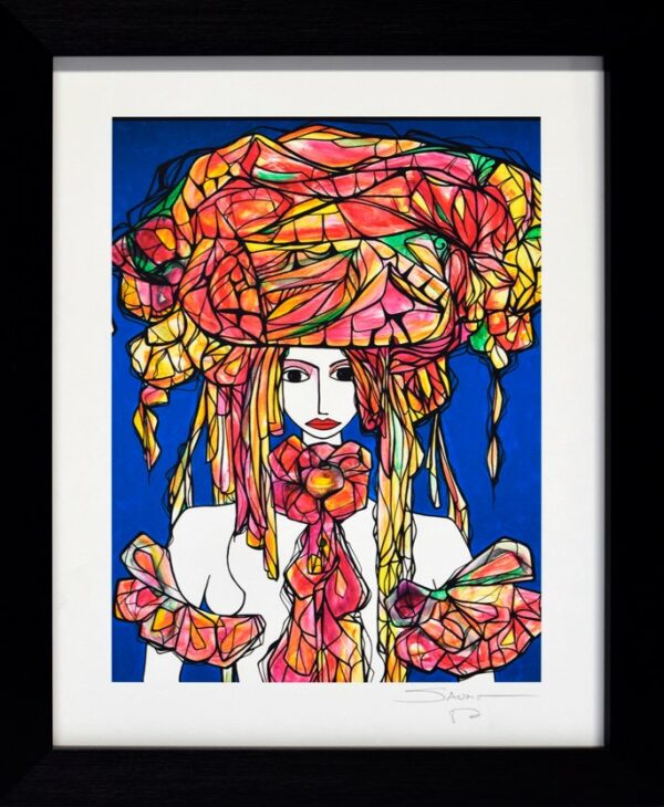 Serigraph signed by artist and frame #GC2021007 - Image 2