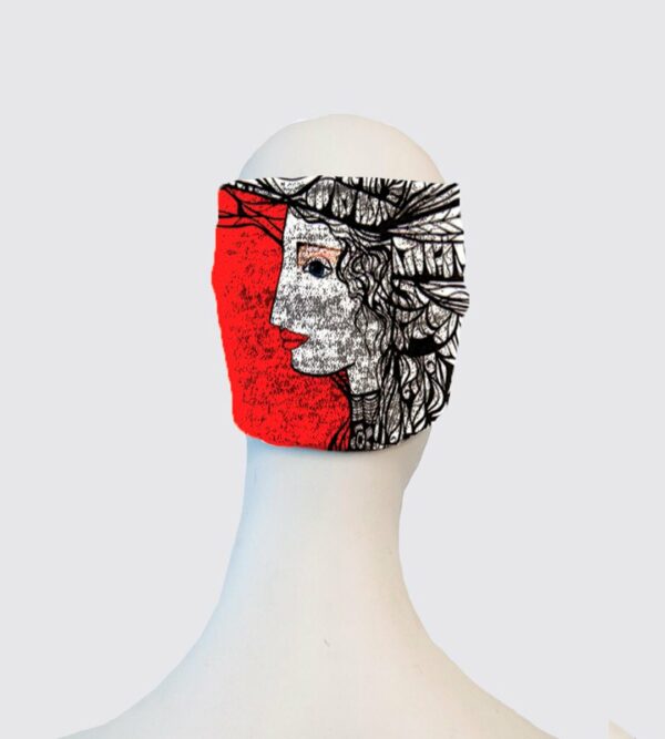 RED COLLECTION Rosa Headband - Image 2