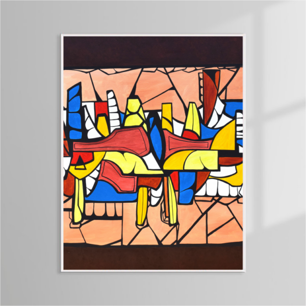 Original Acrylic On Canvas 001